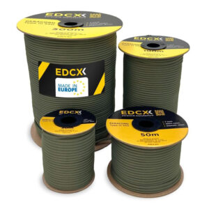 Nylon paracord legergroen