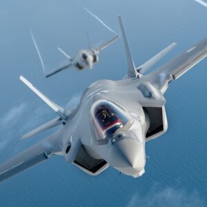 Nederlandse F-35's boven Polen foto